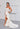 2019 Alberta Ferretti Couture Cream Silk Rhinestone Dress with Train