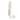 2019 Alberta Ferretti Couture Cream Silk Rhinestone Dress with Train
