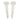 1990s Floral Beaded White Tulle Elbow Length Gloves