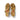 1940s Gemrich Gold Leather Wedge Sandals
