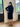 1960s Carven Haute Couture Navy Velvet Soutache Dress Suit