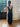 1960s Black Crepe and Georgette Column Dress