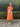 ARCHIVE - 1960s Harco Orange Cotton Dress with Waistband Applique