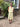 ARCHIVE - 1920s Pale Chartreuse Green and Cream Silk Dress
