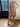 1960s Floral Print Linen Dress With Grosgrain Trim