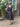 1950s Ben Reig Black Silk Ribbon Dress