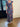 ARCHIVE - 1940s Floral Crepe Peplum Maxi Dress