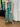 ARCHIVE - 1960s Polmarks Green and Blue Sequinned Georgette Floral Jumpsuit