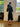 ARCHIVE - 1900s Edwardian Navy and Cream Cotton Bathing Suit