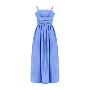 1980s Marjon Couture Lilac Evening Maxi Dress