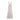 2020 Philosophy White Floral Polka Dot High Low Dress with Train
