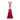 2017 Siah Howard Couture Runway Pink Maxi Dress with Silk Column Skirt