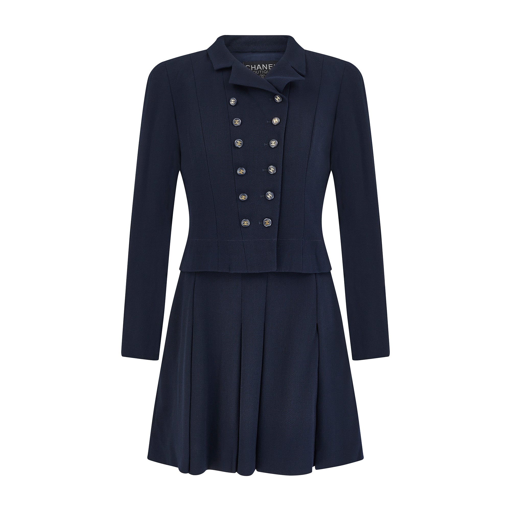 navy blue blazer dress Button-Front with Lapel Collar 2 US / 36 EU dinner date Hfyihgf Ladies Bodycon Blazer Dress