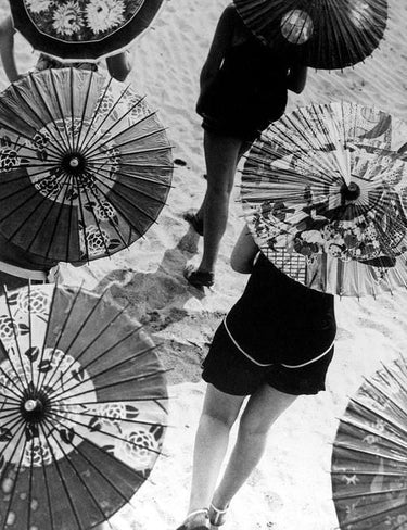 ARCHIVE - 1920s Hand Painted Parasol from Rangoon