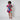 1970s Fenno Sport Rainbow Cotton Patchwork Dress