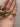 1941 Reja Large Enamel Floral Iris Brooch with Diamantes