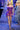 2011 John Galliano for Christian Dior Runway Purple Chiffon Mini Dress