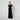 1930s Couture Layered Black Lace Maxi Dress