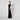 1930s Couture Layered Black Lace Maxi Dress