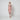 1950s Couture Pink Beaded and Sequin Dress with Mesh Overlay