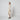 1920s Off-White Lace Wedding Dress with Rhinestone Belt