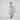 1960s Jo Ro Imports Blue and Cream Sequin Shift-Dress