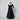 1986 Yves Saint Laurent Haute Couture Black Velvet and Jacquard Dress