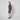 1989 Documented Valentino Grey Wool Double Breasted Skirt Suit