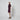 1970s Stirling Cooper Aubergine Wool Zip Up Dress