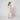 1990s Bespoke Pink Silk Maxi Dress with Rhinestones and Silver Lace