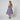 ARCHIVE - 1950s Purple and Turquoise Floral Organza Ruched Dress