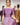 ARCHIVE - 1990 Documented Valentino Purple Iridescent Silk Chiffon Ruched Dress
