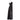 ARCHIVE - 1940s Black Velvet Art Deco Floral Print Evening Dress