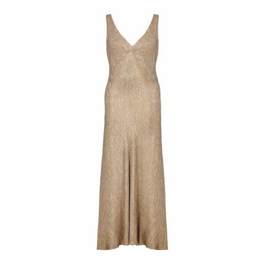 ARCHIVE - 1930s Gold Lame Bias Cut Gown