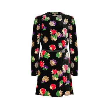 ARCHIVE - 1930s Dickins and Jones Floral Silk Velvet Coat