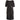 ARCHIVE - 1950s Black Chantilly Lace Peplum Cocktail Dress