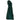 ARCHIVE - 1950s Emerald Green Velvet Evening Dress with Crystal Buttons