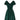 ARCHIVE - 1950s Emerald Green Velvet Evening Dress with Crystal Buttons
