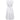 ARCHIVE - 1950s French White Sateen Cotton Floral Dress