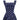 ARCHIVE - 1950s Navy And White Polkadot Couture Dress With Structured Bodice