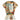 ARCHIVE - 1950s Novelty Abstract Printed Silk Dress With Broad Lapel and Button Detail
