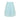 1950s Ruffle Turquoise Layered Tulle Net Halterneck Dress
