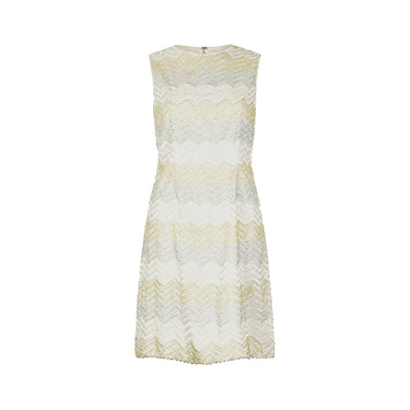 ARCHIVE - 1960s Dynasty Chevron Sequinned Shift Dress