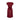 ARCHIVE - 1960s Sambo Fashions Burgundy Oriental Jacquard Print Dress
