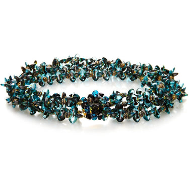 ARCHIVE - 1960s Christian Dior Glass Beaded Choker Necklace