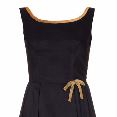 ARCHIVE - 1960s Embellished Dress with Colourful Embroidered Flowers and Beading