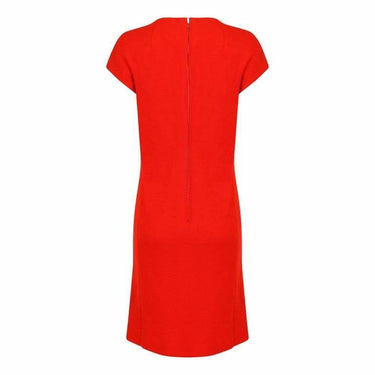 1960s Geoffrey Beene Red Jersey Shift Dress
