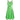ARCHIVE: 1960s Harrods Emerald Green Lingerie Slip With Lace Windows