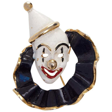 ARCHIVE - 1960s Hattie Carnegie Clown Brooch