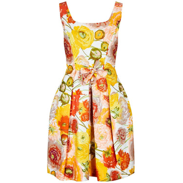 ARCHIVE - 1960s Jacques Heim Pret a Porter Floral Cotton Dress